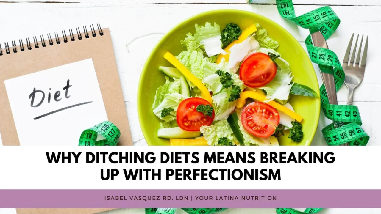 Why Ditching Diets Means Breaking Up With Perfectionism