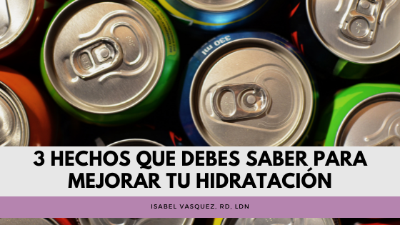 3 Hechos Que Debes Saber Para Mejorar Tu Hidratación