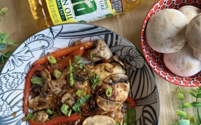 Garlic Mushroom Chicken