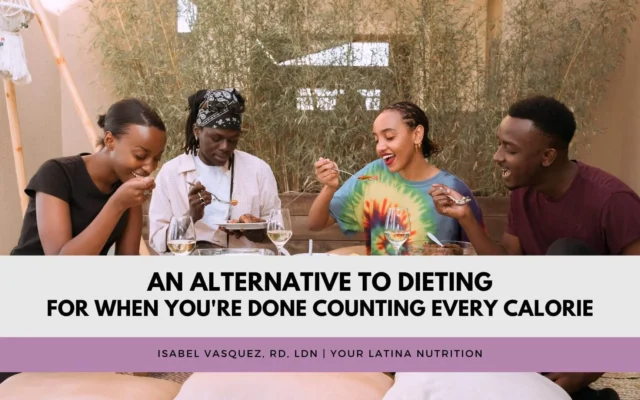An Alternative to Dieting For When You’re Done Counting Every Calorie