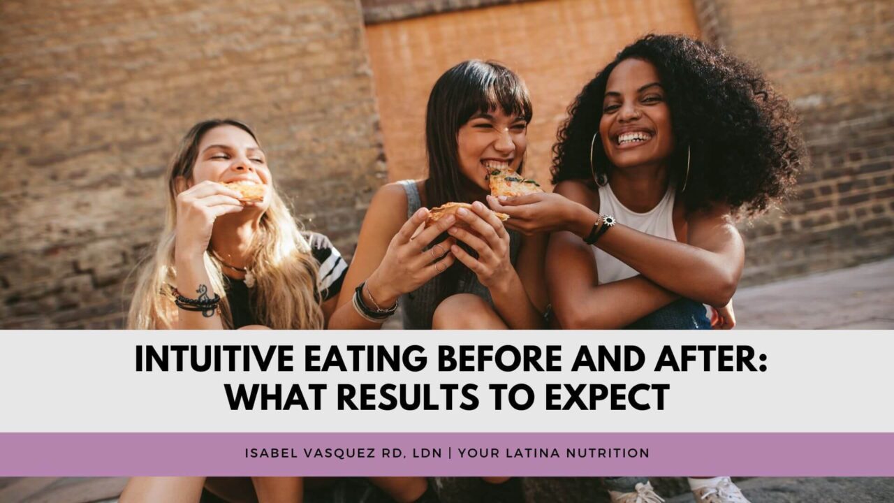 Intuitive Eating Before and After: What Results to Expect