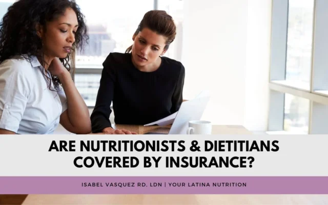Are Nutritionists & Dietitians Covered by Insurance?