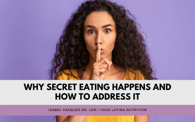 Why Secret Eating Happens and How to Address It
