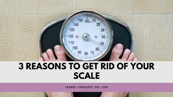 3 Reasons to Get Rid of Your Scale