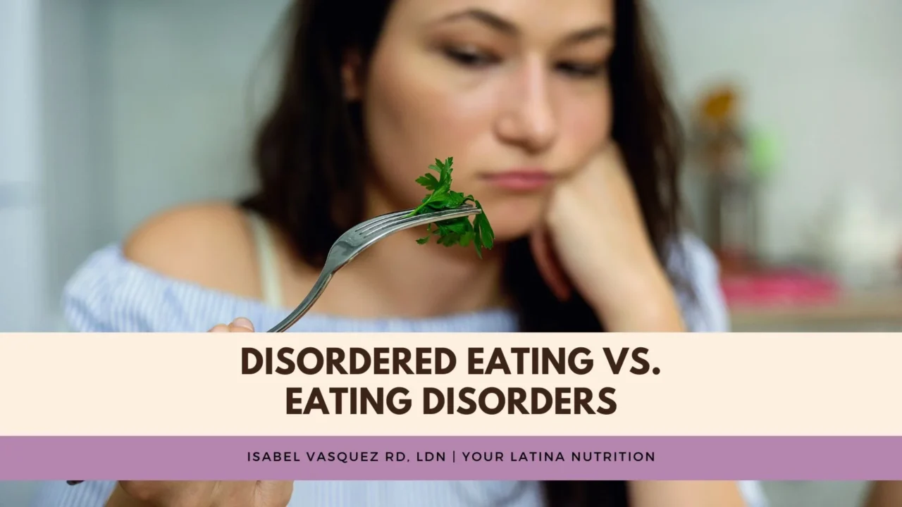 Disordered Eating vs. Eating Disorder. How They Differ and Overlap.