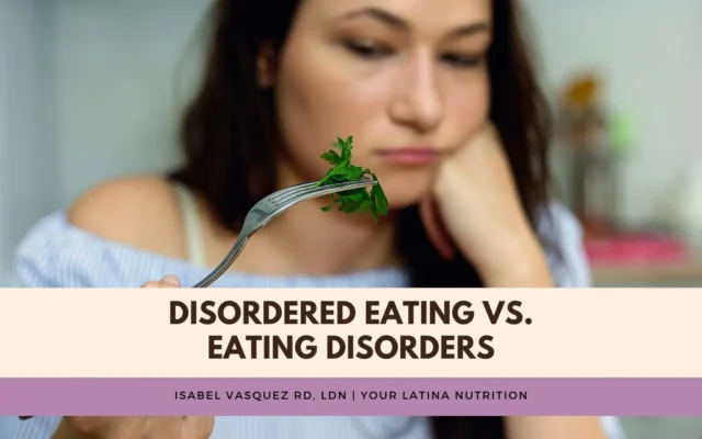 Disordered Eating vs. Eating Disorder. How They Differ and Overlap.