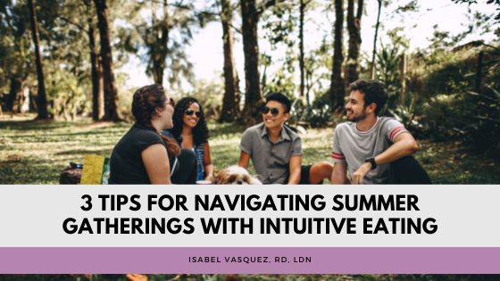 3 Tips for Navigating Summer Gatherings Without Dieting