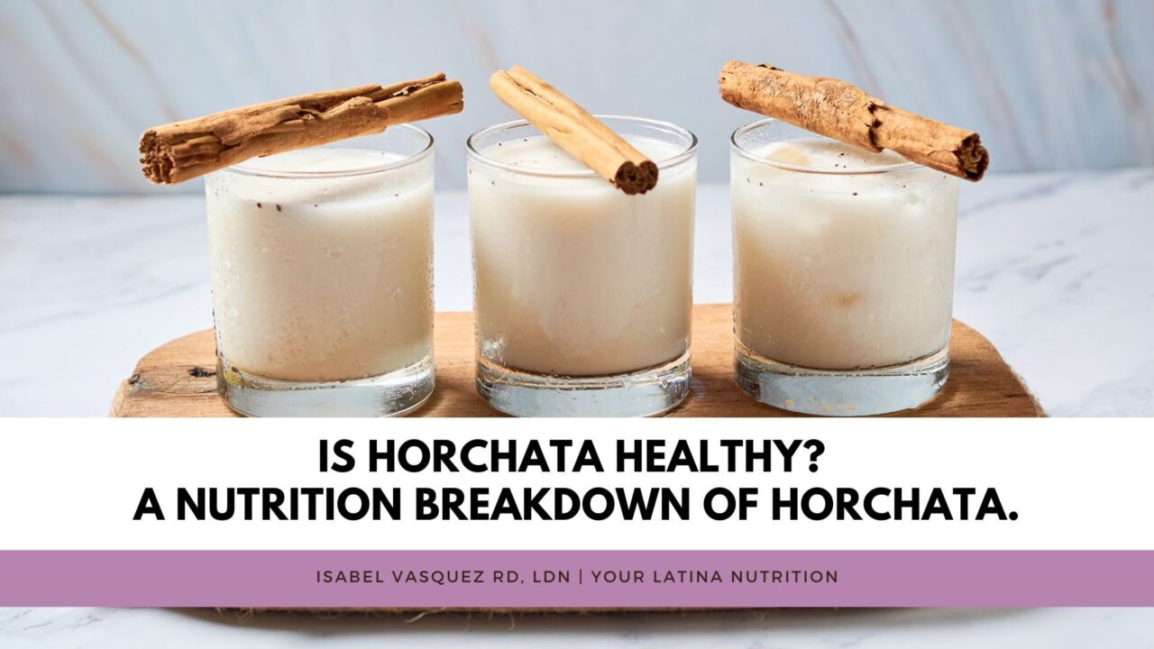 Is Horchata Healthy? A nutrition breakdown of horchata.