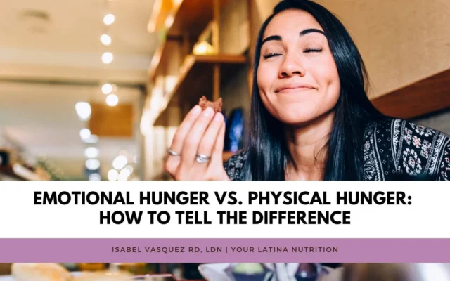Emotional Hunger vs. Physical Hunger: How to Tell the Difference