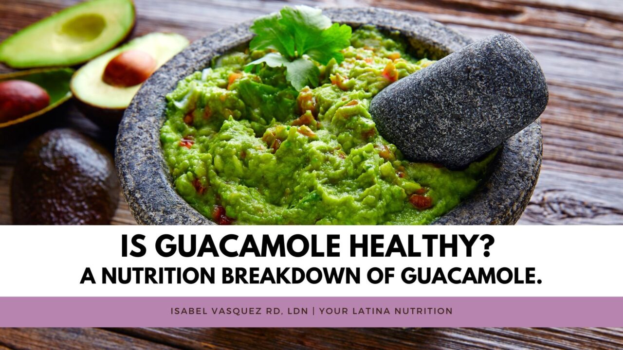Is Guacamole Healthy? A nutrition breakdown of guacamole.