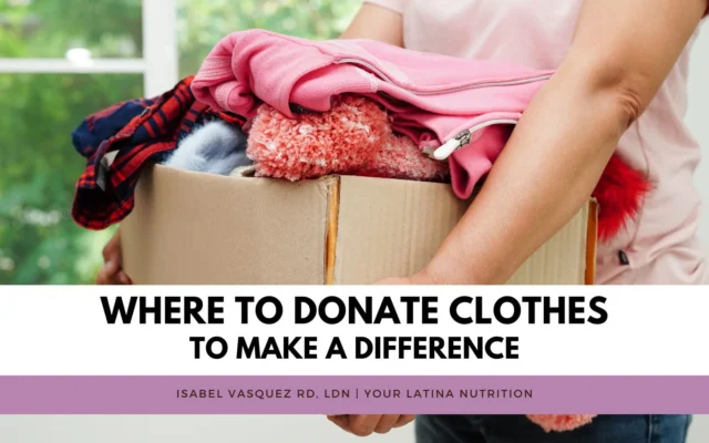 Where to Donate Clothes to Make a Difference