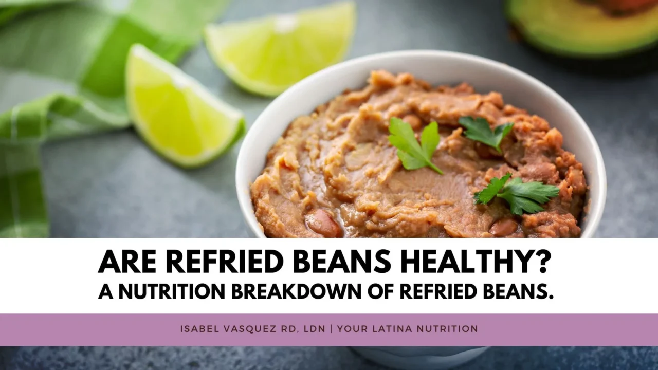 Are Refried Beans Healthy? A nutrition breakdown of refried beans.