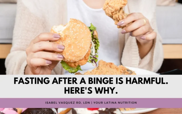 Fasting After a Binge is Harmful. Here’s Why.