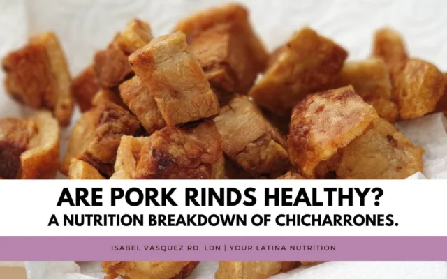 Are Pork Rinds (Chicharrones) Healthy? A nutrition breakdown of pork rinds.