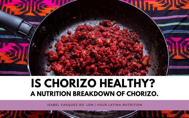 Is Chorizo Healthy? A nutrition breakdown of chorizo.