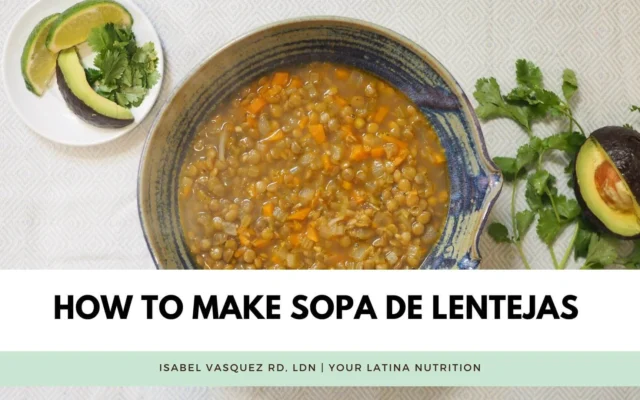 Sopa de Lentejas