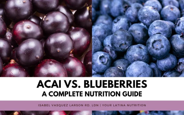 Acai vs. Blueberries: A Complete Nutrition Guide