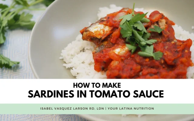 Sardines in Tomato Sauce Recipe