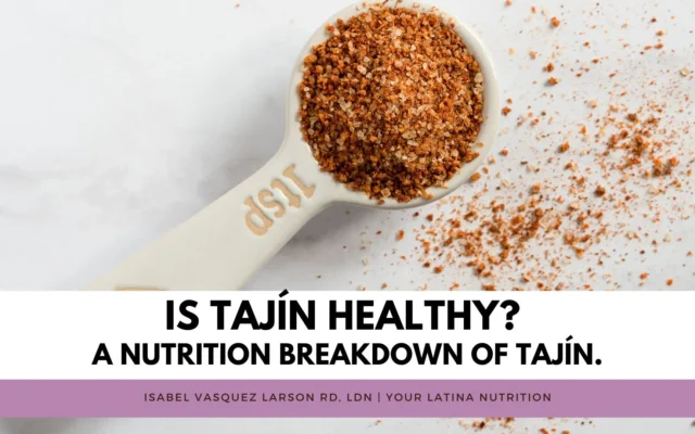 Is Tajín Healthy? A nutrition breakdown of tajín.
