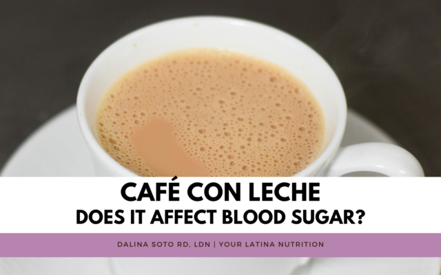 Café con Leche and Your Morning Blood Sugar