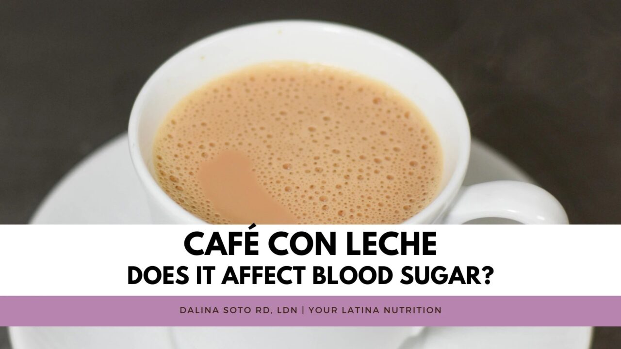 Café con Leche and Your Morning Blood Sugar